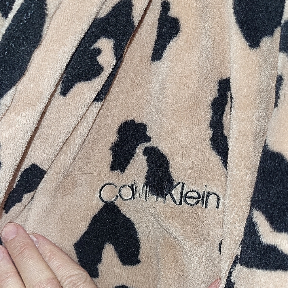 Calvin klein Leopard Print Robe - Picture 4 of 4